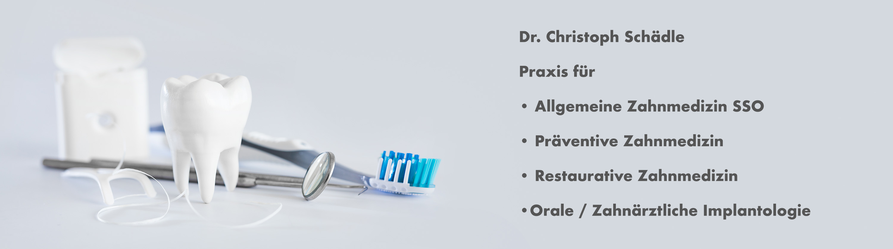 Zahnarztpraxis Dr. Schädle Thalwil Zürich, allgemeine Zahnmedizin SSO, ä Zahnmedizin, restaurative Zahnmedizin, orale / zahnärztliche Implantologie